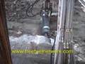 Breaking Concrete with a Bobcat 430 ZHS Mini Excavator