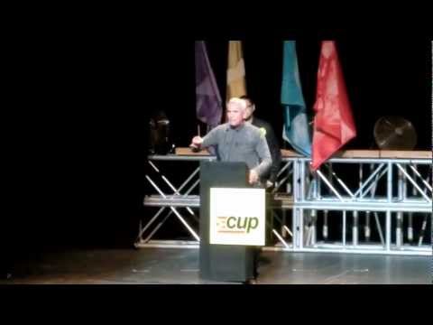 jcccam - Intervenció de Diego Cañamero (Sindicato Andaluz de Trabajadores) a l'acte central de la CUP-Alternativa d'esquerres del diumenge 18 de novembre de 2012 al B...