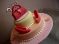 Sheryl's 35th Bday Cake (5th fondant cake)