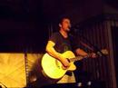 Dan Greenaway singing \"Hey Yeah\" live