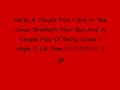 The Jonas Brothers Tour Bus !