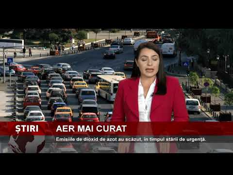 Aer mai curat, în perioada stării de urgență