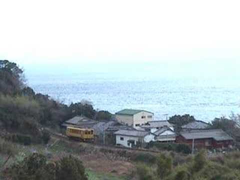島原鉄道東大屋～有馬吉川、海バック