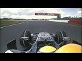 F1 Silverstone, Great Britain - Webber Onboard Front Row Lap