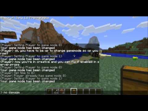 how to change gm in minecraft