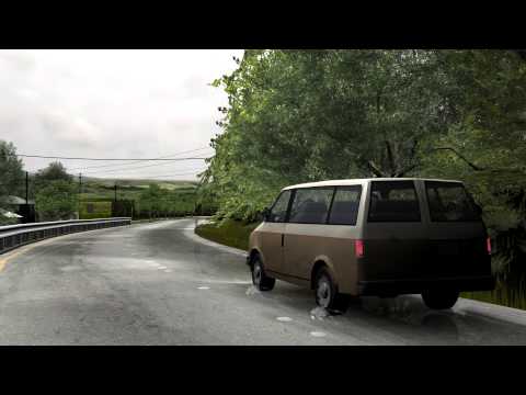 Descriptive Animation - Event Reconstruction - Traffic Accident Video - Litigation Graphics