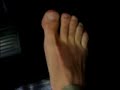 Barefoot revving and close up