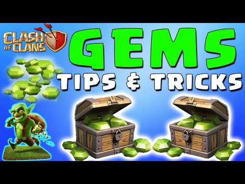 how to collect gems in clash of clans