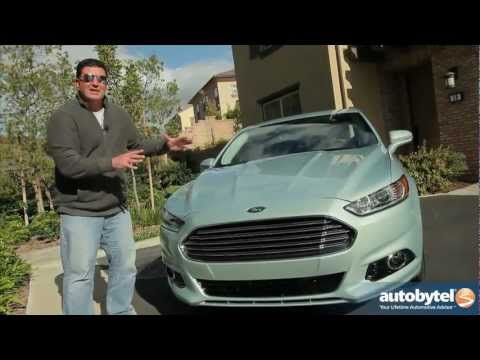 2013 Ford Fusion Hybrid Video Review