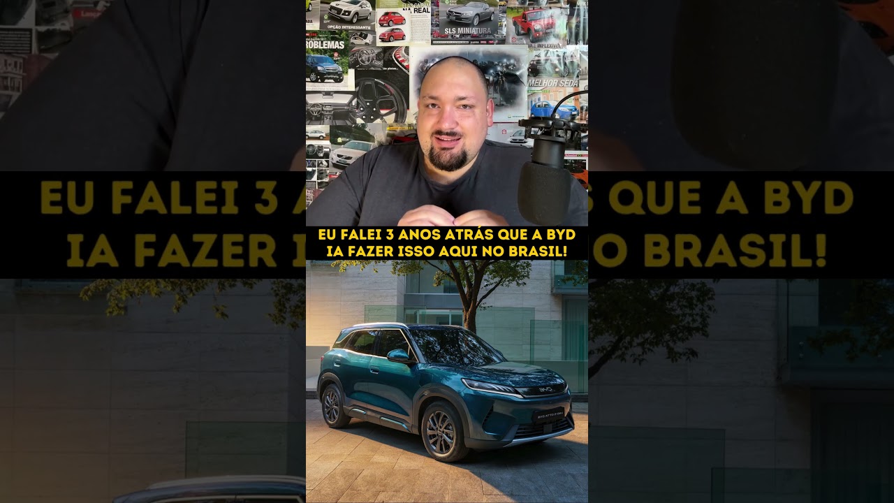 BYD entrou no jogo dos SUVs de 150 mil!!!