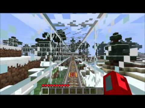 how to make a loop d'loop in minecraft