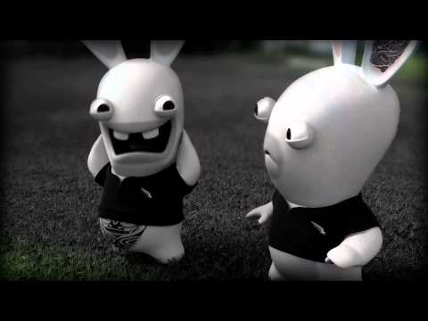 Video thumbnail Een welgemeende bwaaahka van Rabbids Rugby 2011