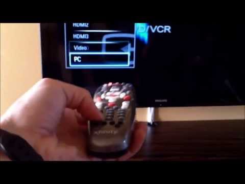 how to turn on jvc tv without remote