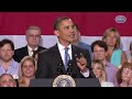 President Obama Holds a Health Reform Town Hall in New Hampshire