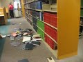 Earthquake Damage in the Library