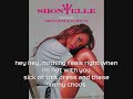 T-shirt(w/lyrics)- shontelle T-shirt(w/lyrics)- shontelle