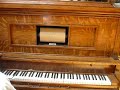 Theatre organist Chauncy Haines piano roll