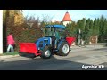 Feng Shou 254-II traktor tolólappal, sószóróval