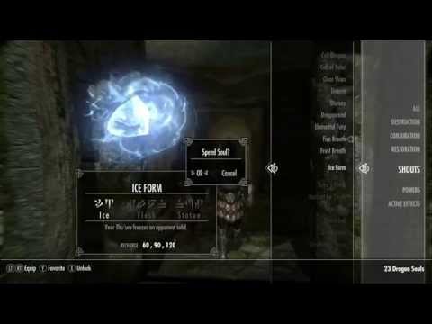 how to unlock shouts in skyrim
