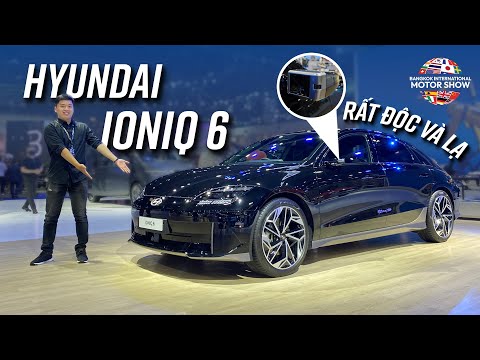 Hyundai IONIQ 6: Gương chiếu hậu camera và nhiều chi tiết đến từ tương lai!!!