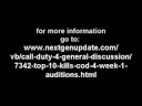 Top 10 Kills - COD 4 - Week #1 Auditions - NextGenUpdate