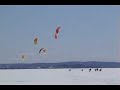 kite Lac st-jean avril 2008 kite Lac st-jean avril 2008