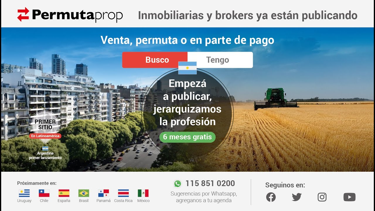 Llega el "Tinder" inmobiliario: mirá el portal argentino que une a quienes buscan permutar propiedades