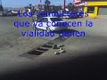 Problemas vialidad y alcantarillado