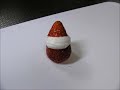 [料理]いちごで作るサンタクロースがキュート。のサムネイル2