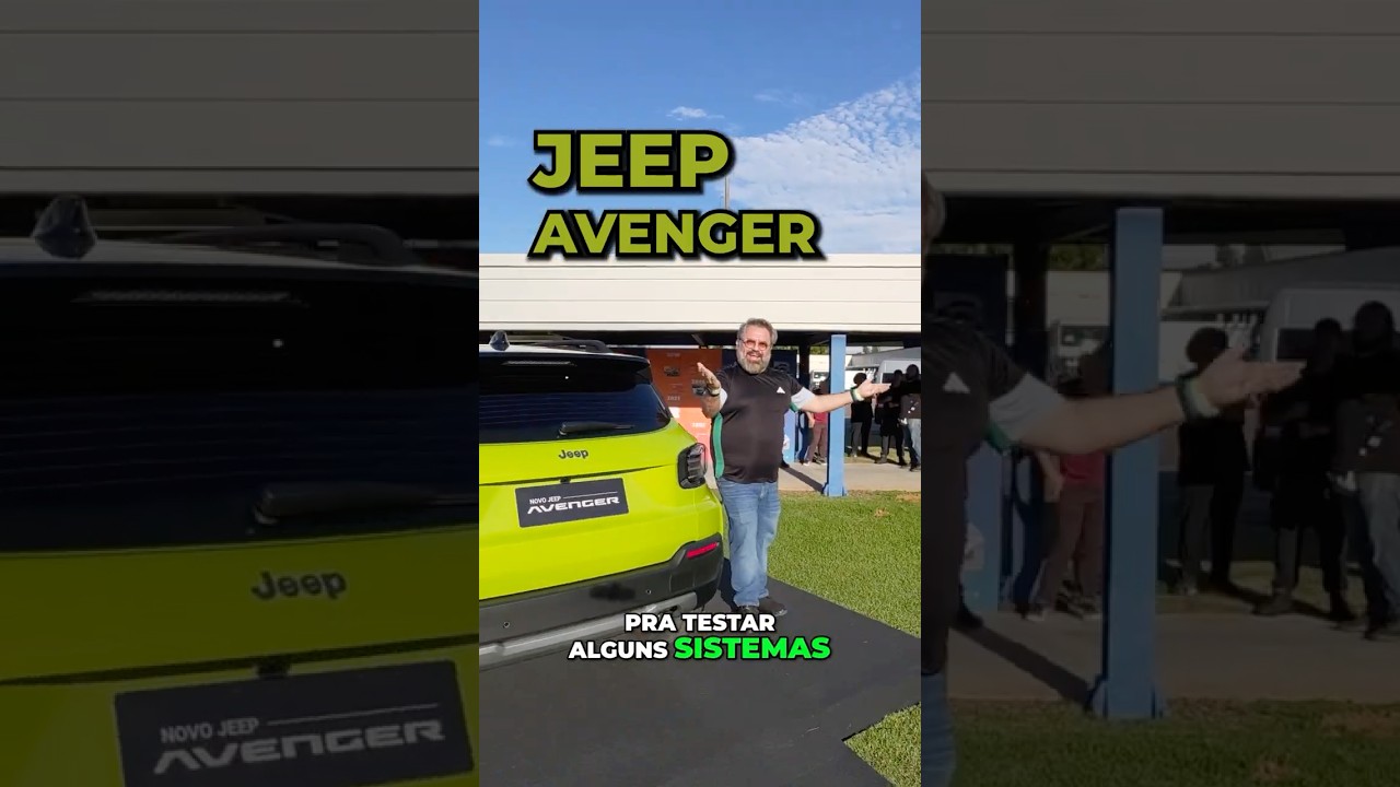 TESTES com o sistema ADAS do novo JEEP AVENGER!