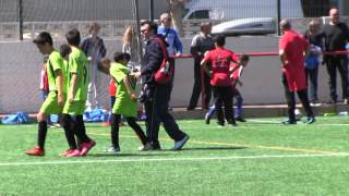 Partido loco con muchos goles y diferencia mínima para los Alevines B de Pedro (Incluye video del pa