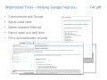 Google for Webmasters Tutorial: Intro to Webmaster Central