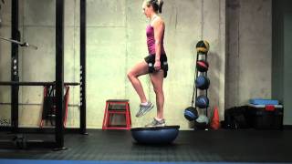 Single Leg Squat on Bosu Ball - Exercise of the week