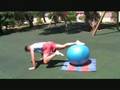 UK Wellness Coach: Fitball Abs Workout Sequence