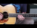 Eric Clapton Layla solo unplugged lesson part 2