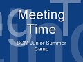 BCM Junior Summer Camp Promo Video