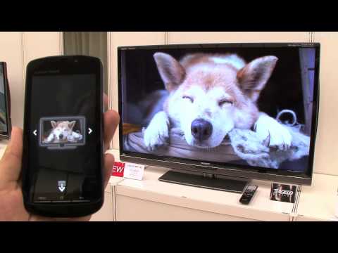 Sharp Aquos TV Smartphone et internet Sharp Aquos TV Smartphone et internet