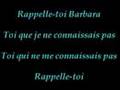 Jacques Prévert - Barbara