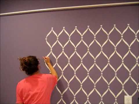 Szuper faldekorációs ötlet: így készíts stencil technikával faldekorációt