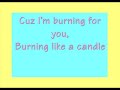 Candles (sick and tired) - White Tie Affair lyrics