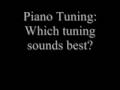 Auditing the tonal difference in digital piano tuning