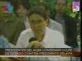 Canciller de Cuba denuncia golpe en Cumbre ALBA