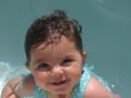 Jemma swims