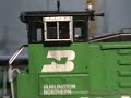 Burlington Northern SW1000's on my layout 11-20-09.wmv