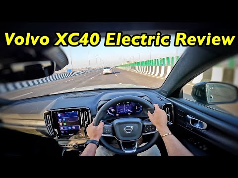 volvo xc40 recharge drive review aayushssm