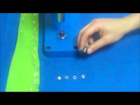 how to attach metal snaps