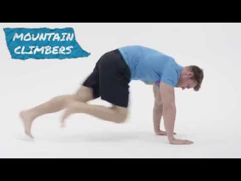 how to perform mountain climbers