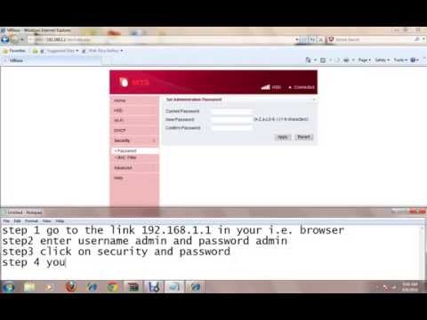 how to know mts data card number