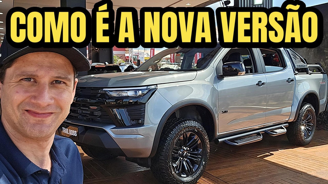 Chevrolet S10 TRAIL BOSS, suspensão IRONMAN e pneus ALL TERRAIN // Caçador de Carros