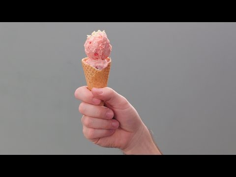 Erdbeerglace mit weisser Schokolade – Migusto Rezept